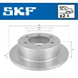 Jeu de 2 disques de frein arrière SKF VKBD 90851 S2 - Visuel 2