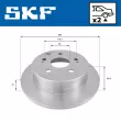 Jeu de 2 disques de frein arrière SKF VKBD 90920 S2 - Visuel 2