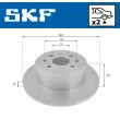 Jeu de 2 disques de frein arrière SKF VKBD 91020 S2 - Visuel 2