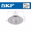 Jeu de 2 disques de frein arrière SKF VKBD 91074 S1 - Visuel 2