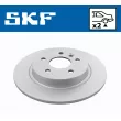Jeu de 2 disques de frein arrière SKF VKBD 91118 S2 - Visuel 2