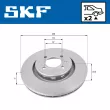Jeu de 2 disques de frein arrière SKF VKBD 91131 S2 - Visuel 2