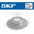 Jeu de 2 disques de frein arrière SKF VKBD 91159 S2 - Visuel 2