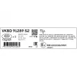 Jeu de 2 disques de frein arrière SKF VKBD 91289 S2 - Visuel 3