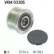 Poulie roue libre, alternateur SKF VKM 03305 - Visuel 1