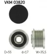 Poulie roue libre, alternateur SKF VKM 03820 - Visuel 1