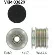 Poulie roue libre, alternateur SKF VKM 03829 - Visuel 1