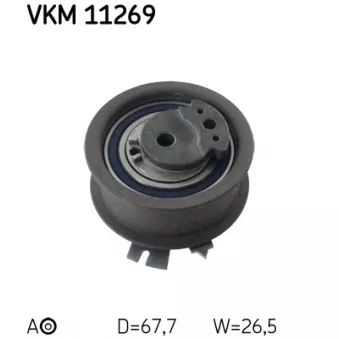 Poulie-tendeur, courroie crantée SKF VKM 11269
