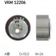 Poulie-tendeur, courroie crantée SKF VKM 12206 - Visuel 1