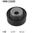 Poulie-tendeur, courroie crantée SKF VKM 13100 - Visuel 1