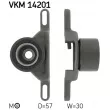 Poulie-tendeur, courroie crantée SKF VKM 14201 - Visuel 1