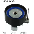 Poulie-tendeur, courroie crantée SKF VKM 14224 - Visuel 1