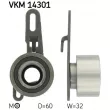 Poulie-tendeur, courroie crantée SKF VKM 14301 - Visuel 1