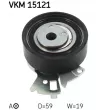 Poulie-tendeur, courroie crantée SKF VKM 15121 - Visuel 1