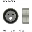 Poulie-tendeur, courroie crantée SKF VKM 16003 - Visuel 1