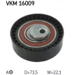 Poulie-tendeur, courroie crantée SKF VKM 16009 - Visuel 1