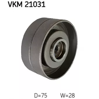 Poulie renvoi/transmission, courroie de distribution SKF