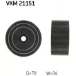 Poulie renvoi/transmission, courroie de distribution SKF VKM 21151 - Visuel 1