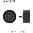 Poulie renvoi/transmission, courroie de distribution SKF VKM 22177 - Visuel 1