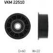 Poulie renvoi/transmission, courroie de distribution SKF VKM 22510 - Visuel 1
