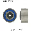Poulie renvoi/transmission, courroie de distribution SKF VKM 23261 - Visuel 1