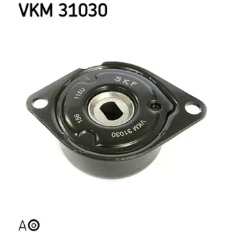 Poulie-tendeur, courroie trapézoïdale à nervures SKF VKM 31030