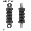 Amortisseur de vibrations, courroie trapézoïdale à nervures SKF VKM 33311 - Visuel 1