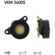 Poulie-tendeur, courroie trapézoïdale à nervures SKF VKM 34005 - Visuel 1