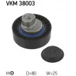 Poulie-tendeur, courroie trapézoïdale à nervures SKF VKM 38003 - Visuel 1