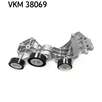 Poulie-tendeur, courroie trapézoïdale à nervures SKF