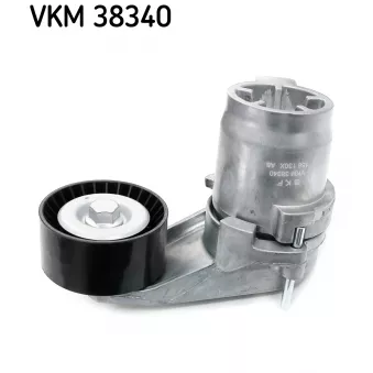 Tendeur de courroie, courroie trapézoïdale à nervures SKF VKM 38340