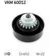 Poulie-tendeur, courroie trapézoïdale à nervures SKF VKM 60012 - Visuel 1