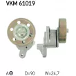 Poulie-tendeur, courroie trapézoïdale à nervures SKF VKM 61019 - Visuel 1