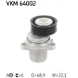Poulie-tendeur, courroie trapézoïdale à nervures SKF VKM 64002 - Visuel 1