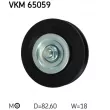 Poulie-tendeur, courroie trapézoïdale SKF VKM 65059 - Visuel 1