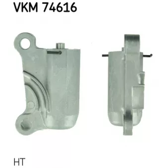 Poulie-tendeur, courroie crantée SKF VKM 74616