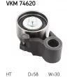 Poulie-tendeur, courroie crantée SKF VKM 74620 - Visuel 1