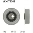 Poulie-tendeur, courroie crantée SKF VKM 75008 - Visuel 1