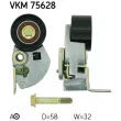Poulie-tendeur, courroie crantée SKF VKM 75628 - Visuel 1