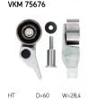 Poulie-tendeur, courroie crantée SKF VKM 75676 - Visuel 1