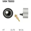 Poulie-tendeur, courroie crantée SKF VKM 78000 - Visuel 1