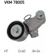 Poulie-tendeur, courroie crantée SKF VKM 78005 - Visuel 1