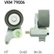 Poulie-tendeur, courroie crantée SKF VKM 79006 - Visuel 1