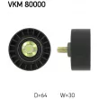 Poulie renvoi/transmission, courroie de distribution SKF VKM 80000 - Visuel 1