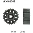 Poulie renvoi/transmission, courroie de distribution SKF VKM 81002 - Visuel 1