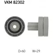 Poulie renvoi/transmission, courroie de distribution SKF VKM 82302 - Visuel 1