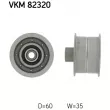 Poulie renvoi/transmission, courroie de distribution SKF VKM 82320 - Visuel 1
