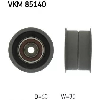 Poulie renvoi/transmission, courroie de distribution SKF VKM 85140