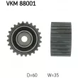 Poulie renvoi/transmission, courroie de distribution SKF VKM 88001 - Visuel 1