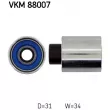 Poulie renvoi/transmission, courroie de distribution SKF VKM 88007 - Visuel 1